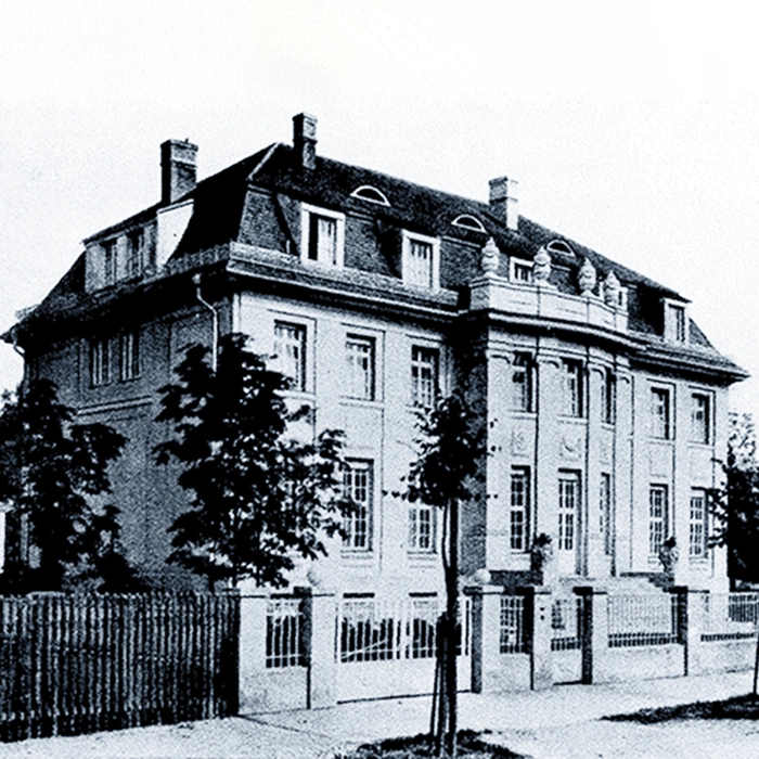 The Villa Heymel in Munich’s Bogenhausen district, 1910.